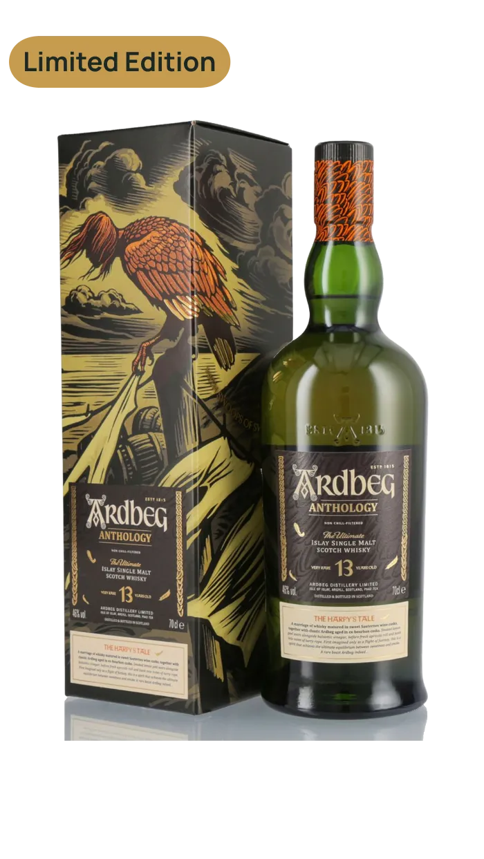 Ardbeg Anthology The Harpy's Tale 13 YO Limited Edition Islay Whisky 46% vol. 0,70l