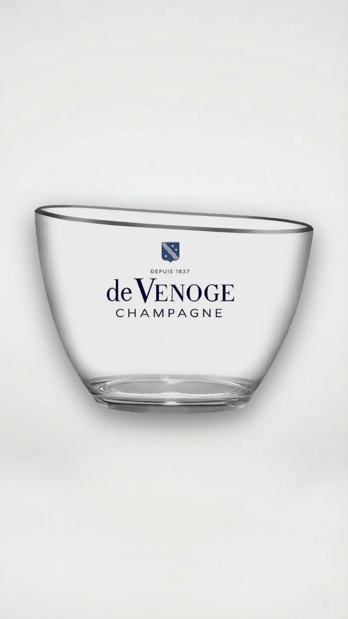 De Venoge Champagner Kühler Plexiglas groß