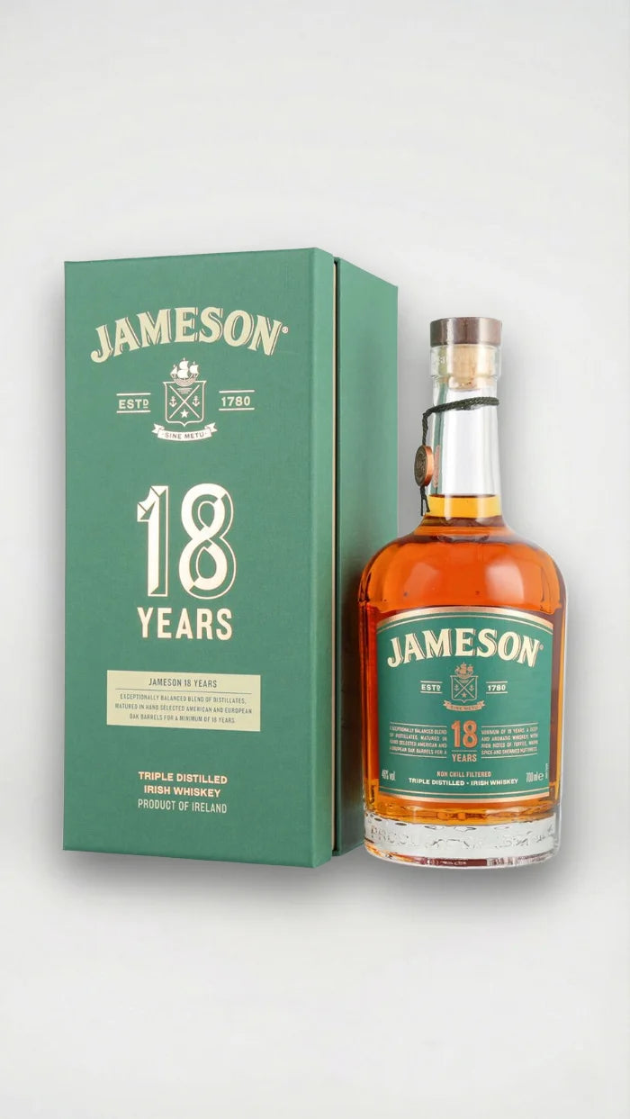 Jameson 18 Years Old Irish Whiskey 46% vol. 0,70l