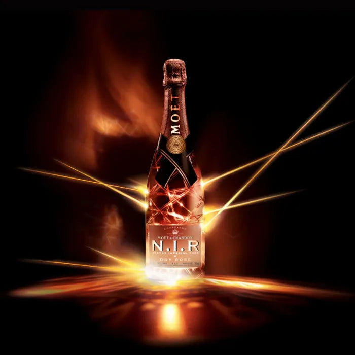 Moët & Chandon Champagne N.I.R. Rosé Luminous Edition 12% Vol. 0,75l