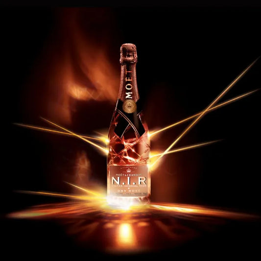 Moët & Chandon Champagne N.I.R. Rosé Luminous Edition 12% Vol. 0,75l