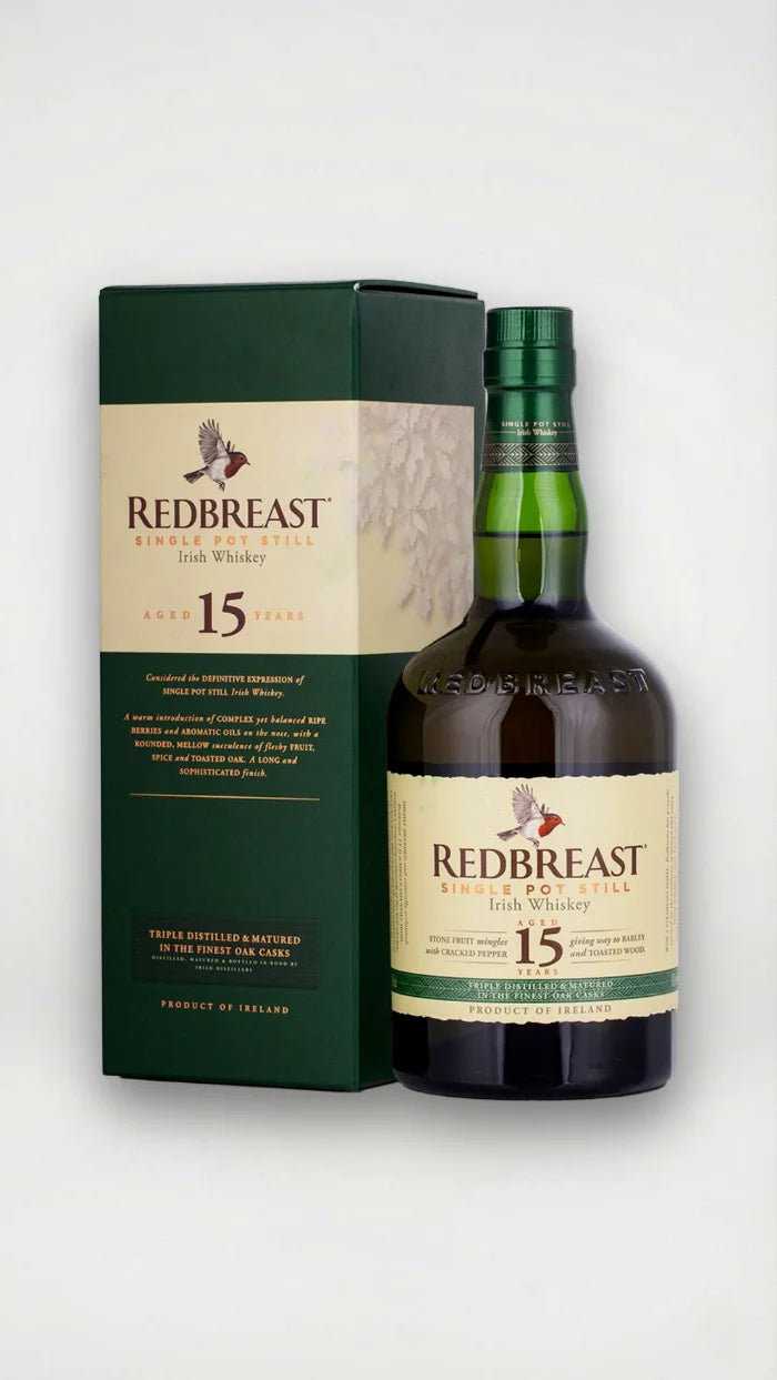 Redbreast 15 Years Old Irish Whiskey 46% vol. 0,70l