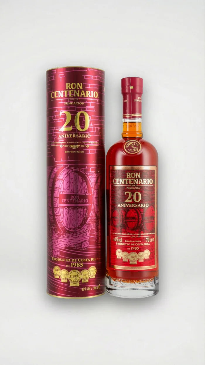 Ron Centenario Fundación 20 Jahre 40% vol. 0,70l