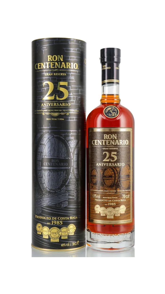 Ron Centenario Gran Reserva 25 YO Rum 40% vol. 0,70l