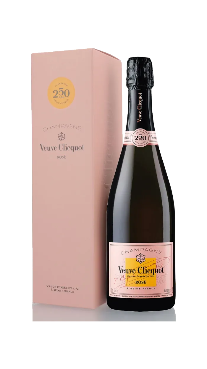 Veuve Clicquot Rosé Champagner 12,5% vol. 0,75l in Geschenkkarton