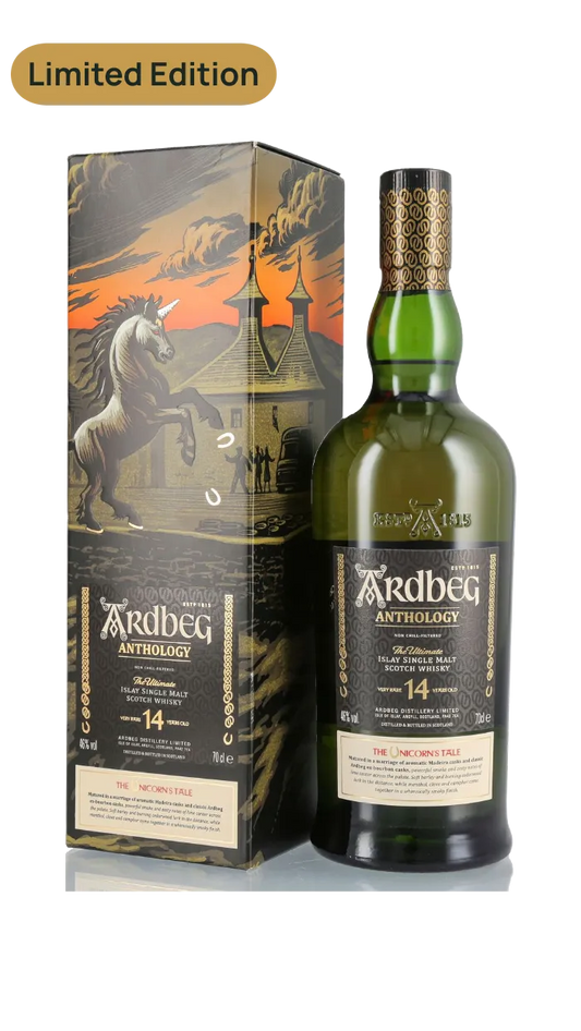 Ardbeg Anthology The Unicorn's Tale 14 YO Limited Edition Islay Whisky 46% vol. 0,70l