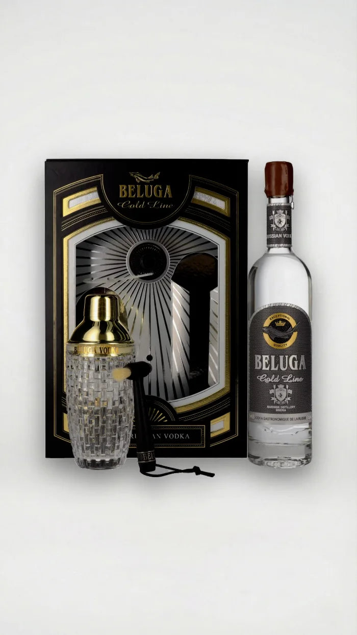 Beluga Gold Line Noble Russian Vodka 40% Vol. 0,7l in Geschenkbox