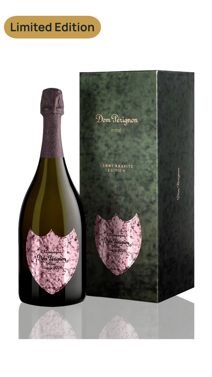 Dom Pérignon Champagne Lenny Kravitz Rosé Vintage 2006 12,5% Vol. 0,75l