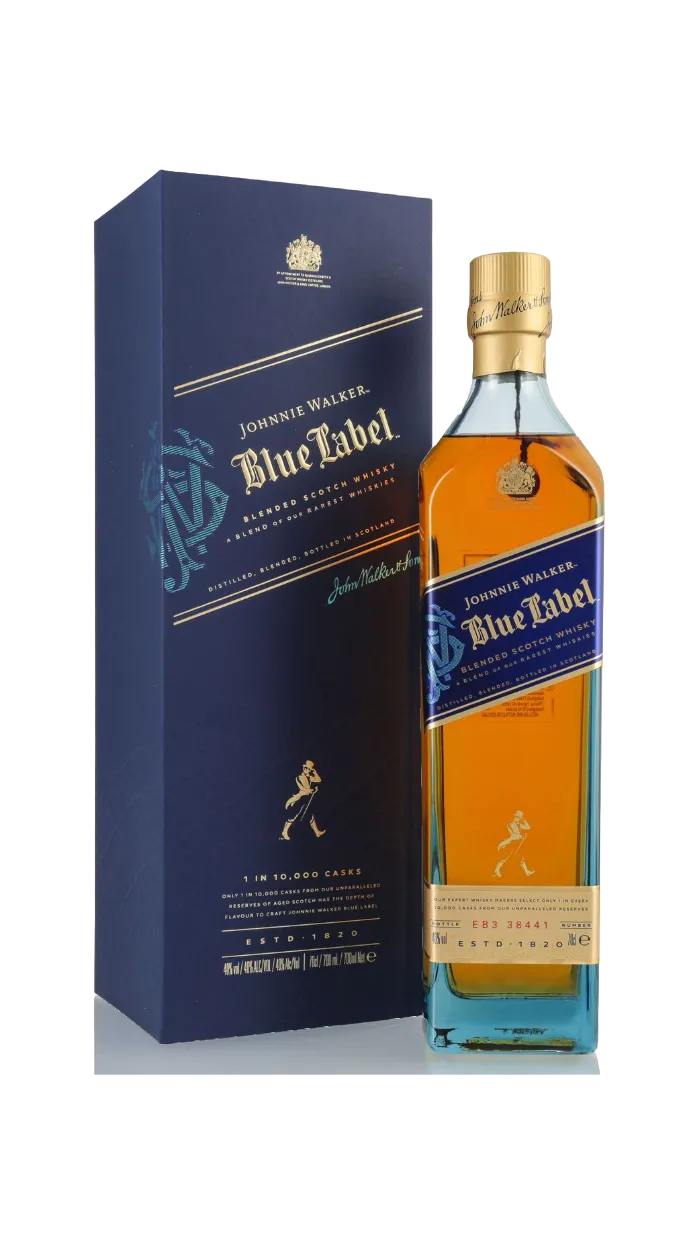 Johnnie Walker Blue Label Blended Malt Scotch Whisky 40% vol. 0,70l