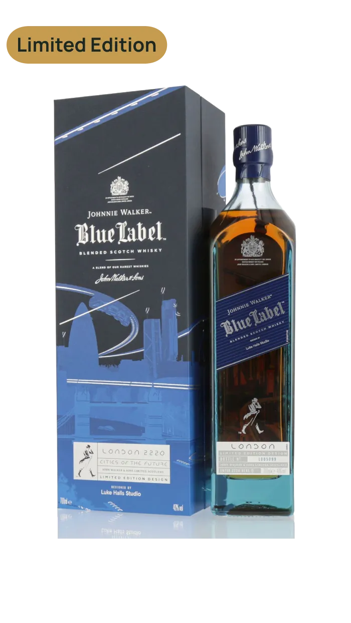 Johnnie Walker Blue Label City of the Future London 2220 Edition Whisky 40% vol. 0,70l