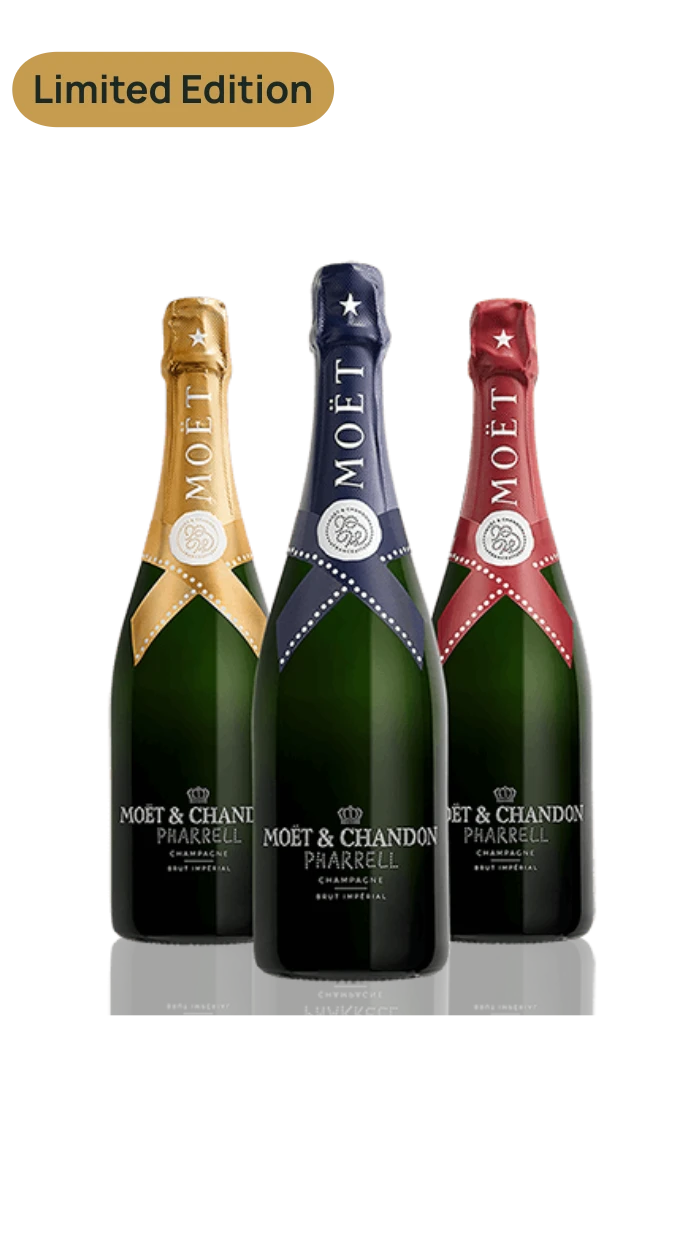 Moët & Chandon Champagne Impérial Brut Pharrell Williams Edition 12,5% Vol. 0,75l in Geschenkbox