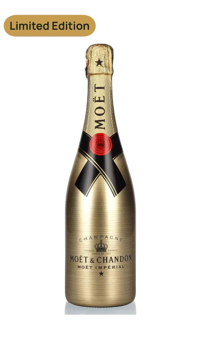 Moët & Chandon Champagne Impérial Brut Golden Sleeve Design 12% Vol. 0,75l