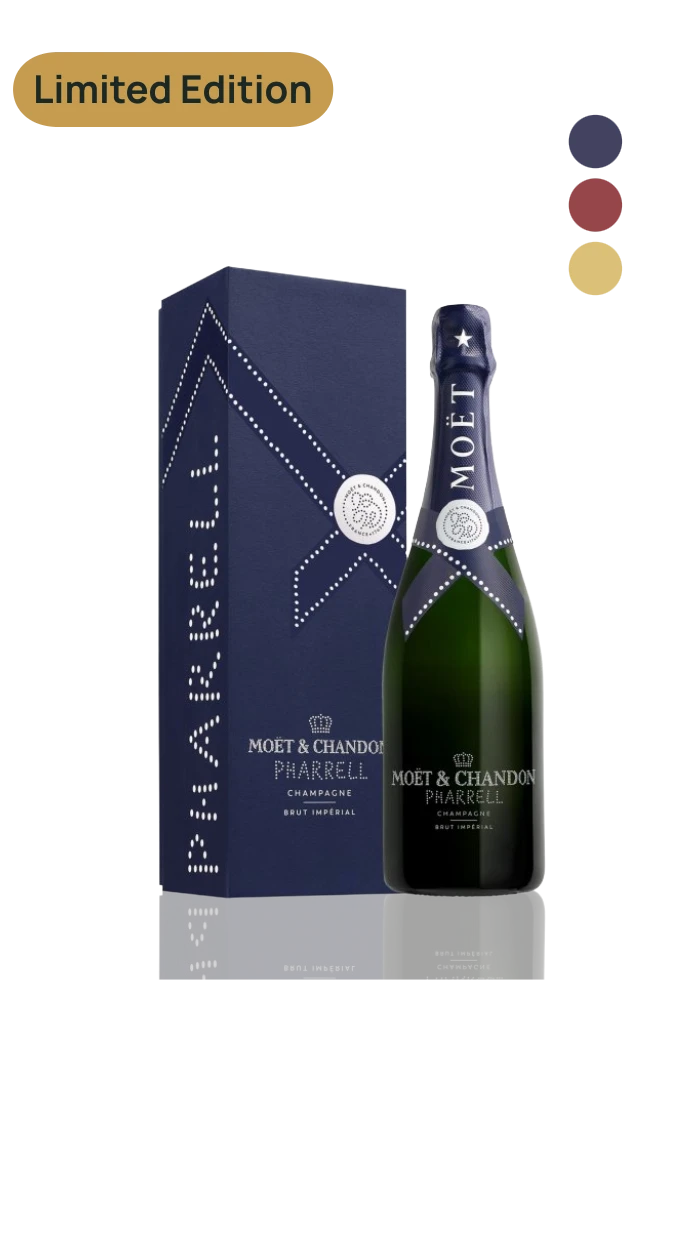 Moët & Chandon Champagne Impérial Brut Pharrell Williams Edition 12,5% Vol. 0,75l in Geschenkbox