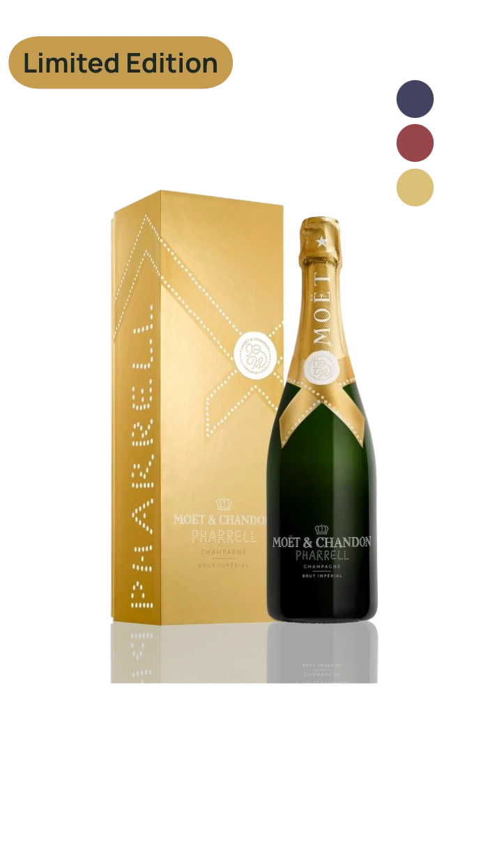 Moët & Chandon Champagne Impérial Brut Pharrell Williams Edition 12,5% Vol. 0,75l in Geschenkbox