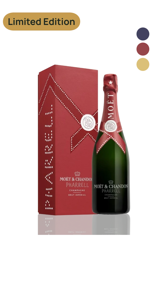 Moët & Chandon Champagne Impérial Brut Pharrell Williams Edition 12,5% Vol. 0,75l in Geschenkbox