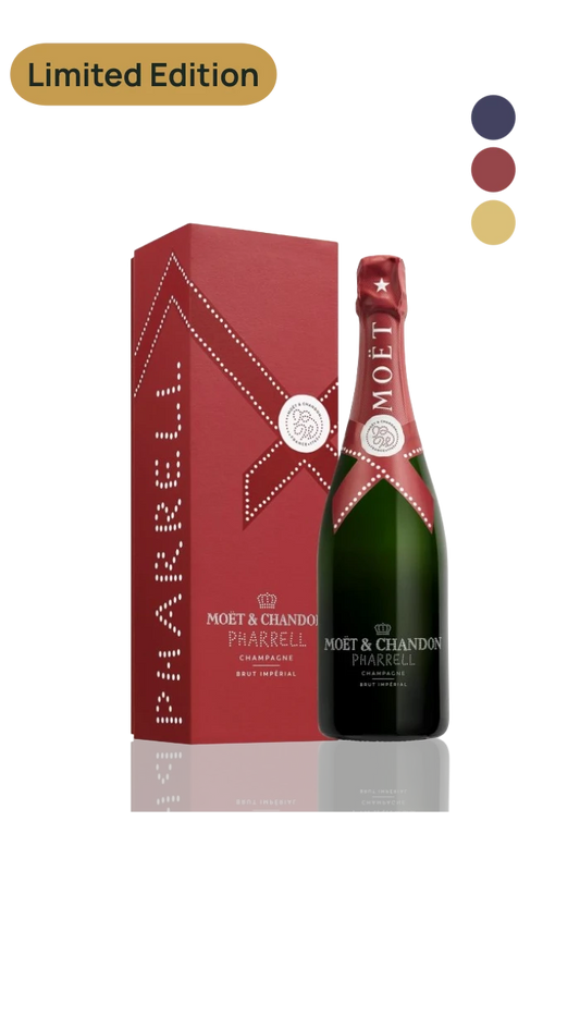 Moët & Chandon Champagne Impérial Brut Pharrell Williams Edition 12,5% Vol. 0,75l in Geschenkbox