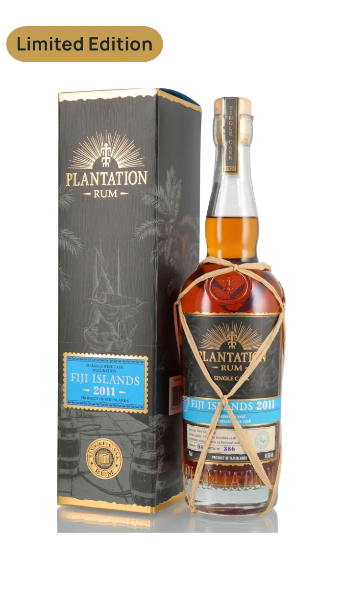 Plantation Fiji Vintage 2011 Limited Edition Marsala Cask Finish Rum