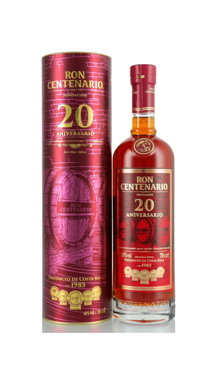 Ron Centenario Fundación 20 Jahre 40% vol. 0,70l