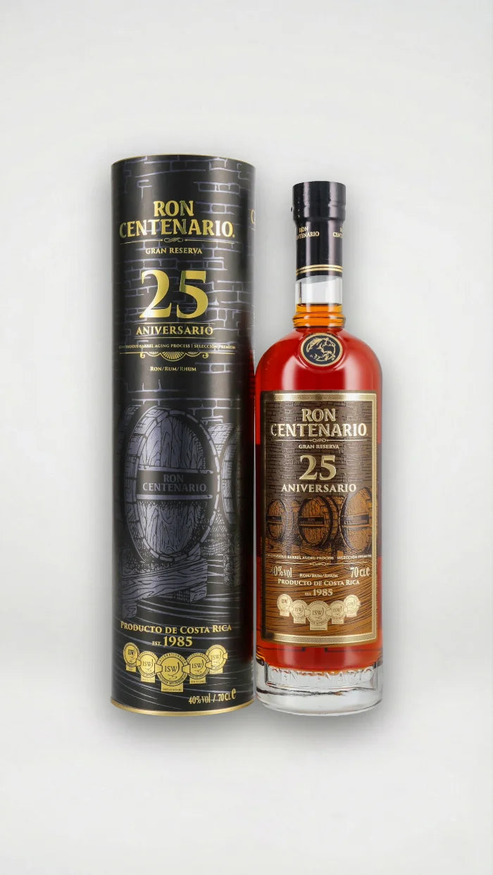 Ron Centenario Gran Reserva 25 YO Rum 40% vol. 0,70l
