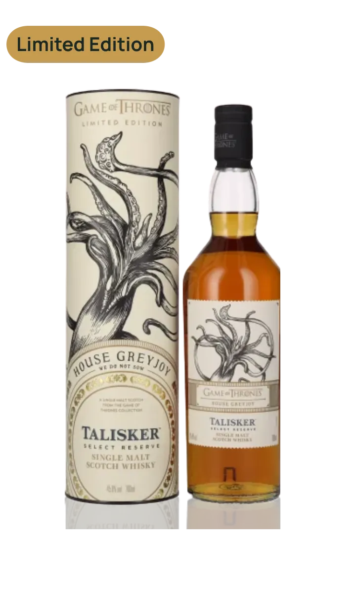 Talisker Select Reserve GAME OF THRONES House Greyjoy Single Malt Collection 45,8% Vol. 0,7l in Geschenkbox
