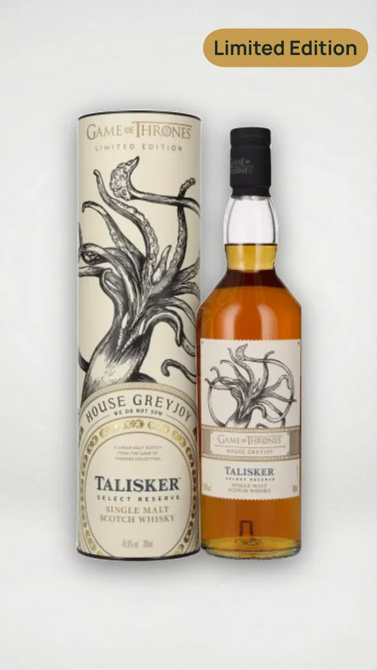 Talisker Select Reserve GAME OF THRONES House Greyjoy Single Malt Collection 45,8% Vol. 0,7l in Geschenkbox