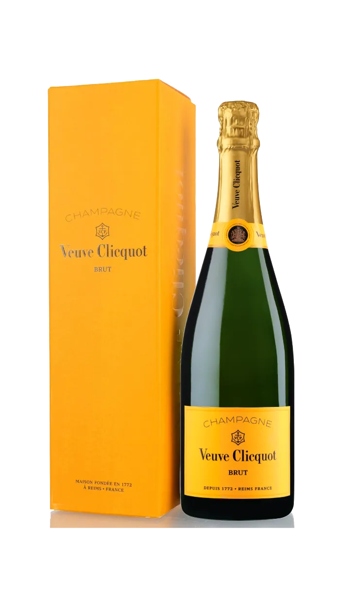 Veuve Clicquot Brut Champagner 12,5% vol. 0,75l in Geschenkkarton