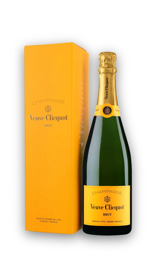Veuve Clicquot Brut Champagner 12,5% vol. 0,75l in Geschenkkarton